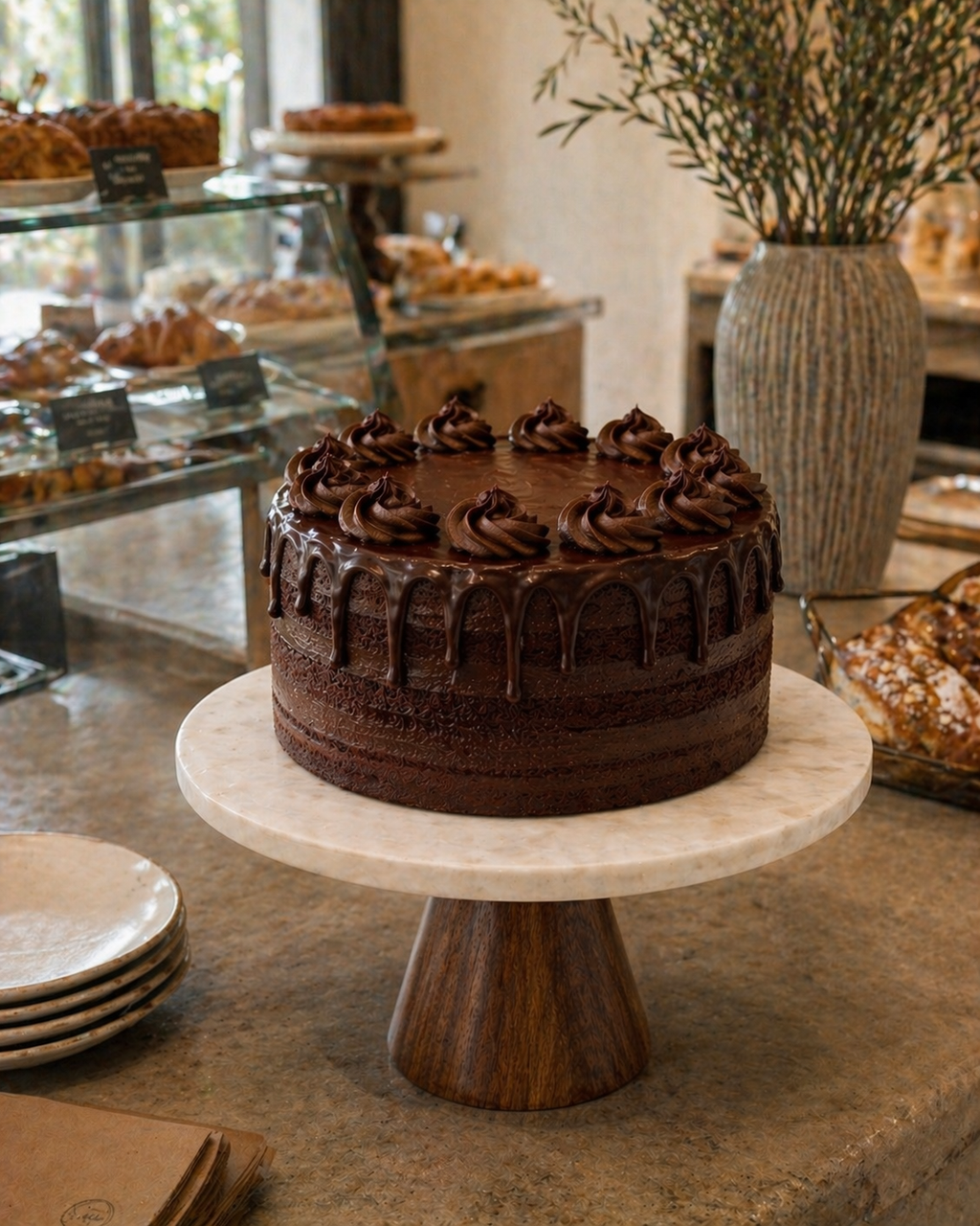 Marble Cake Stand