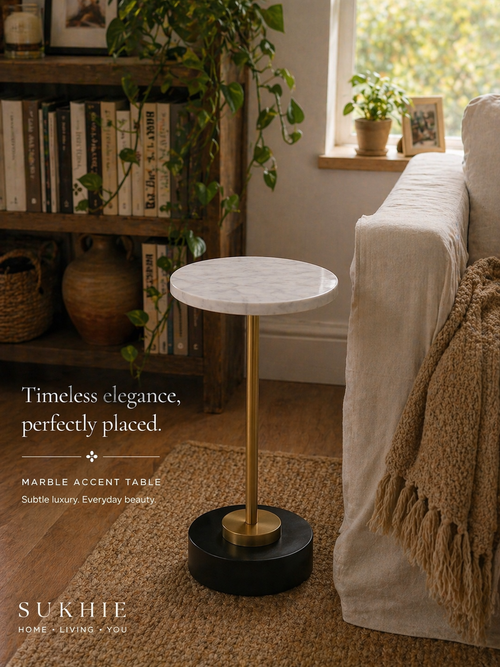 Marble Accent Table